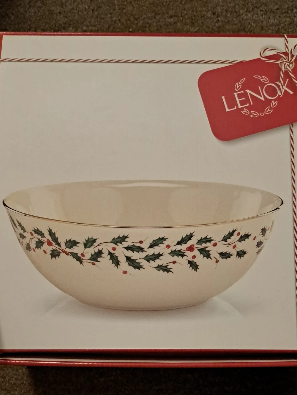 Lenox Holiday Large Bowl